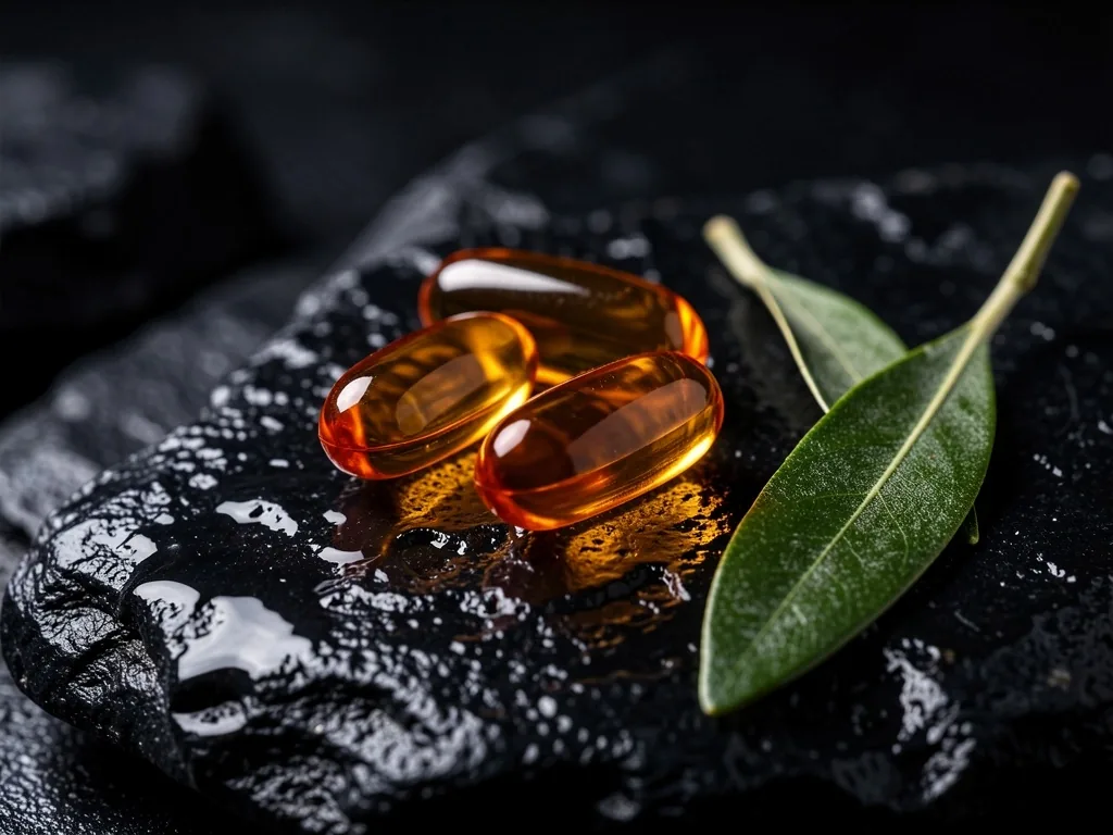 Natural capsules for strength and vitality on stone