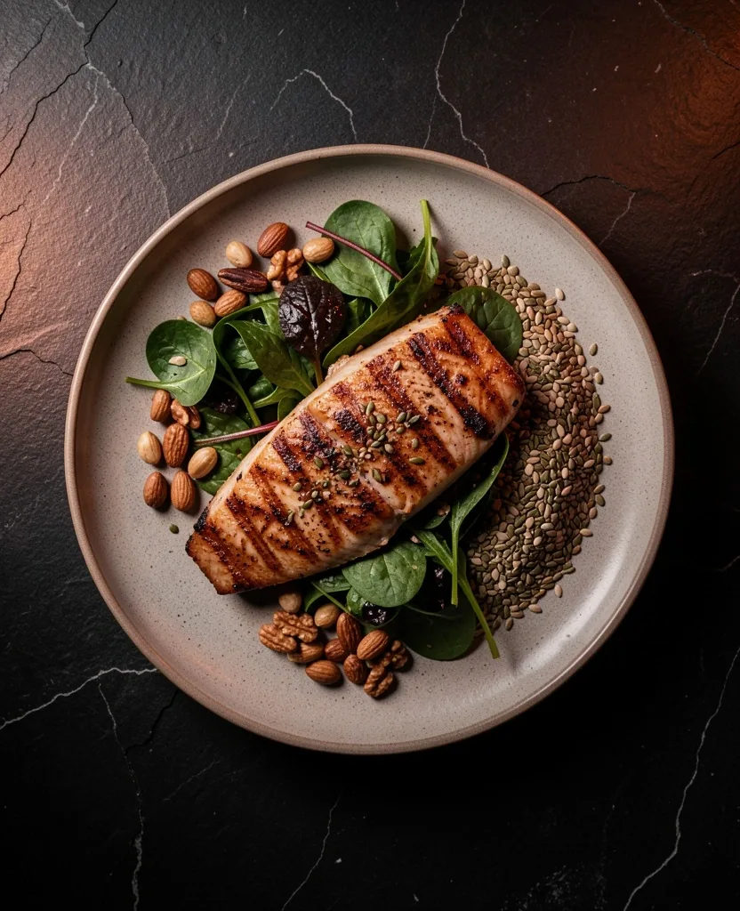 Balanced nutrient-dense meal